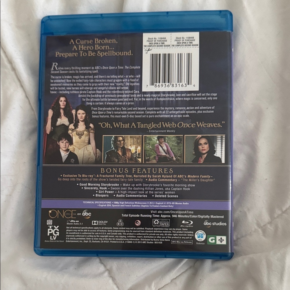 Once Upon a Time Season 2 Blu-ray - Picture 2 of 5